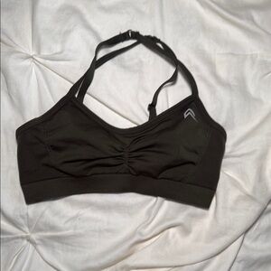 Oneractive khaki sports bra